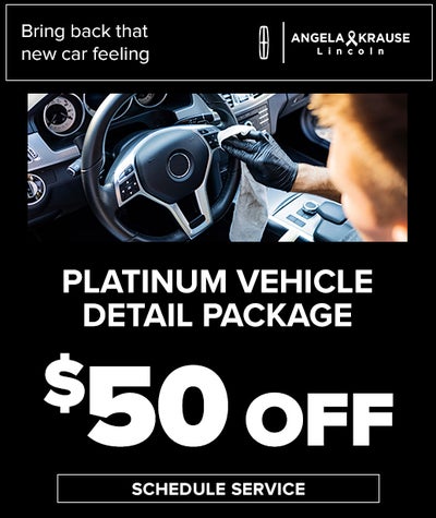 $50 off our Platinum Vehicle Detail Package